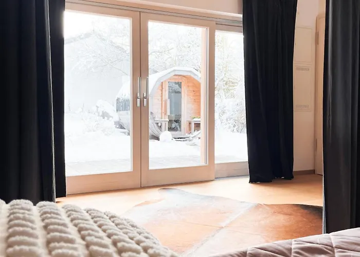 Exklusives Design Hideaway & Sauna شقة
