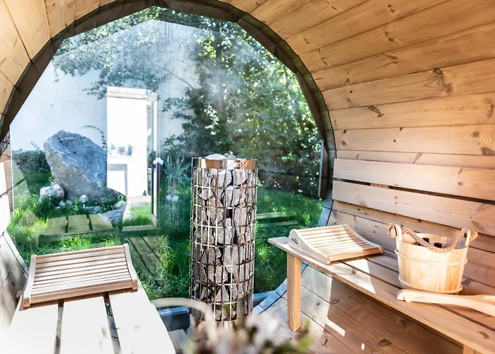 Exklusives Design Hideaway & Sauna * Warngau